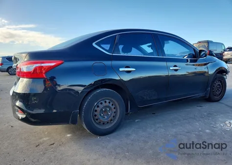 2016 Nissan Sentra S из США, поврежденный, VIN 3N1AB7AP8GY285827